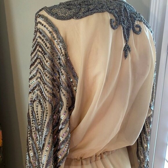 Diamond for Eden Beaded and Sequin Tunic/Dress/Cover-up One Size - Picture 6 of 7